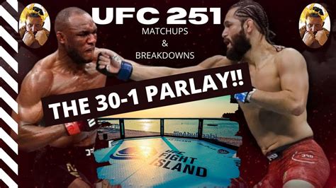 ufc parlay bet